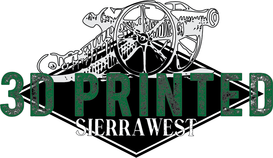 SierraWest Scale Models 3D Printed Logo